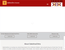 Tablet Screenshot of dakshinachitra.net